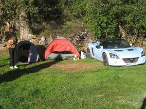 Campeurs sous tente